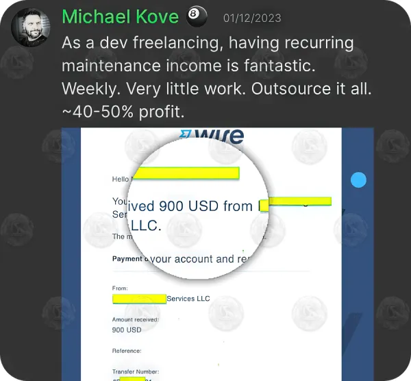 The Real World testimonial