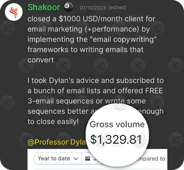 The Real World testimonial