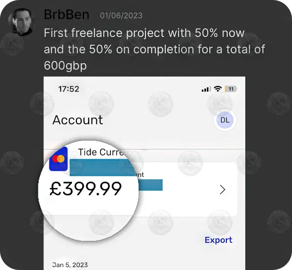 The Real World testimonial