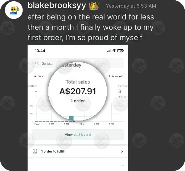 The Real World testimonial