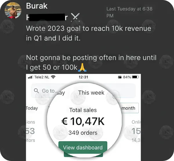 The Real World testimonial